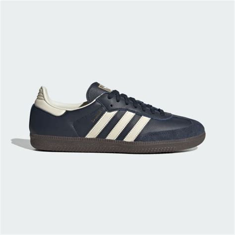 adidas samba wit donkerblauw|Adidas Samba boots.